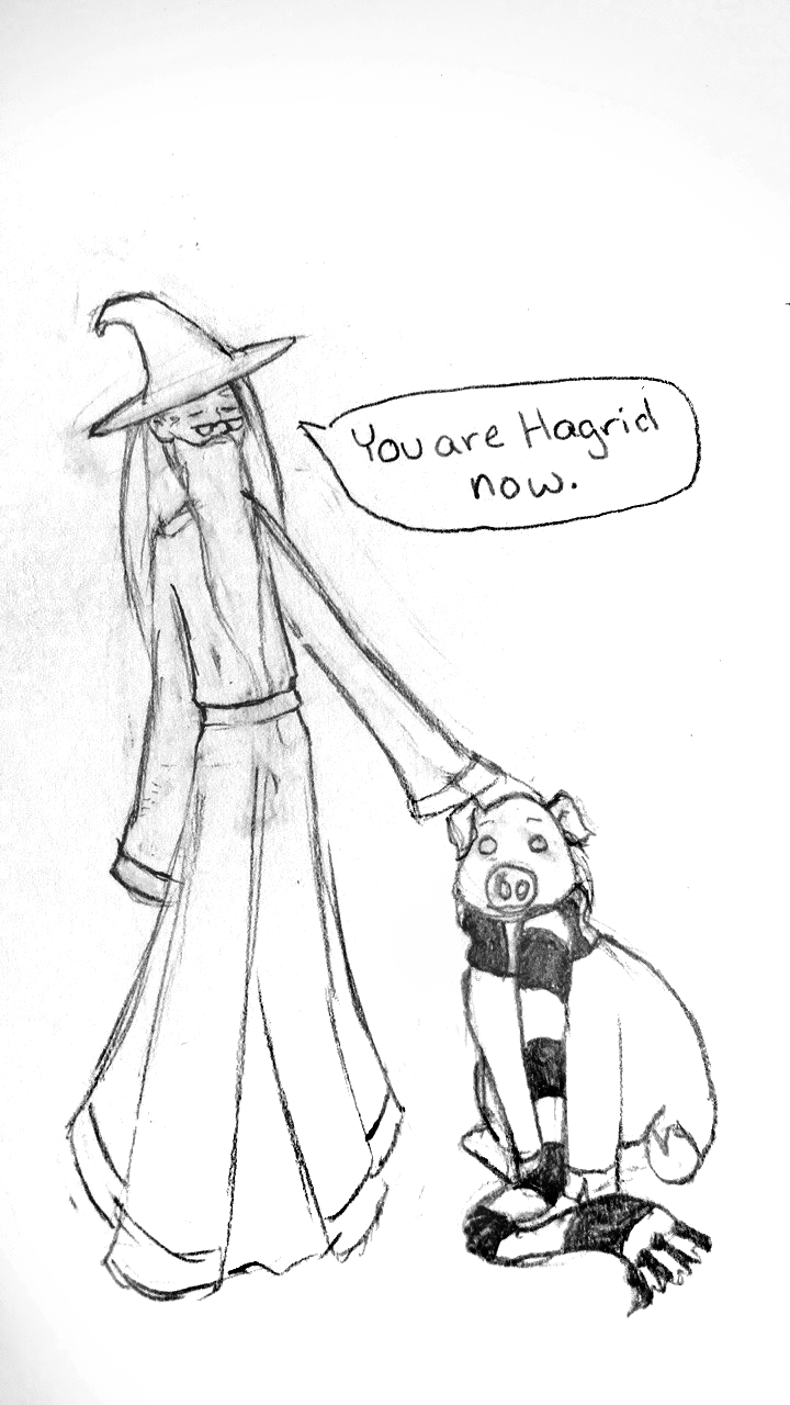 Sketchy Dumbledore | Harry Potter Predictive Text Chapter | Know Your Meme