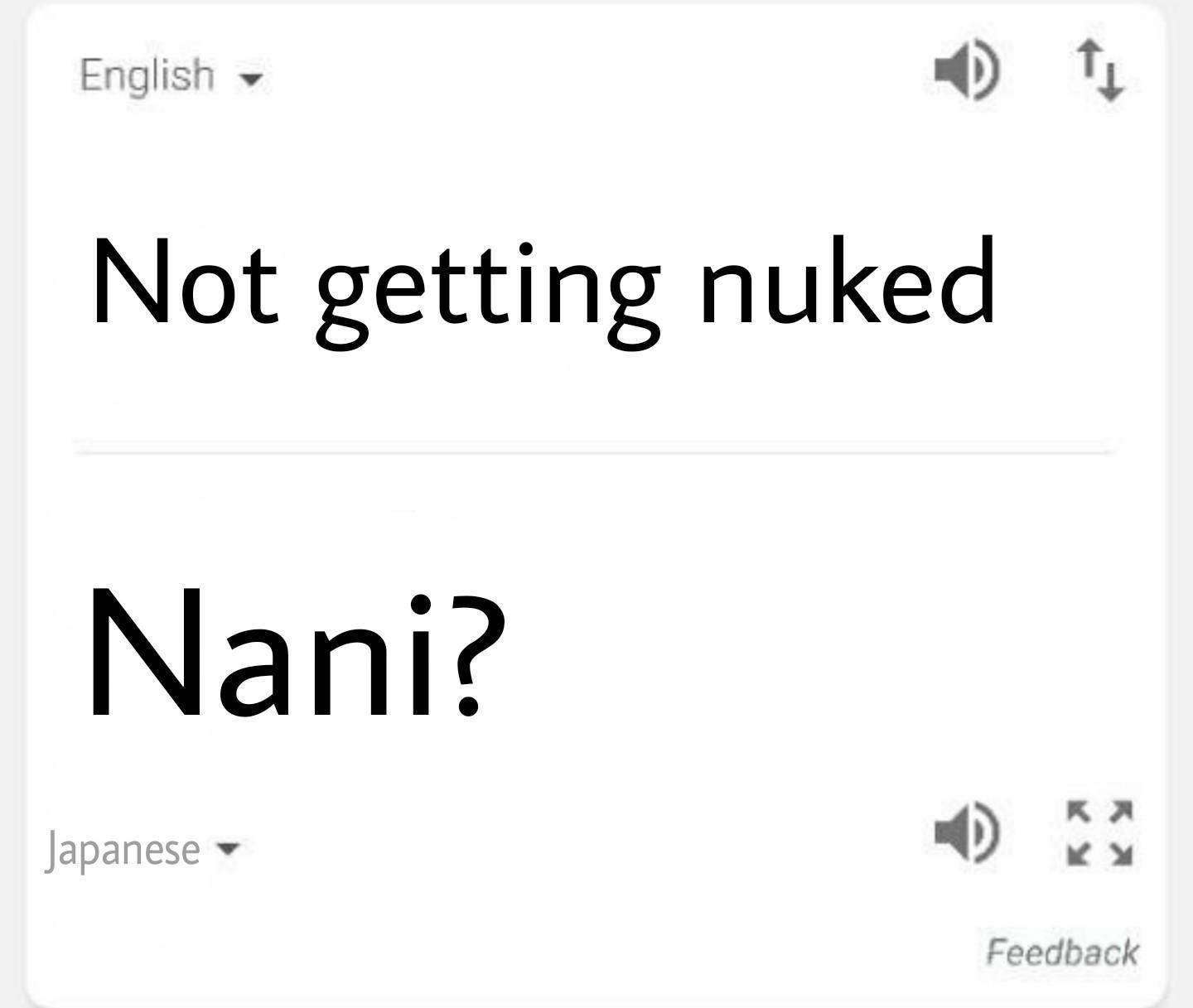 Nani Google Translate Edits Know Your Meme Google Translate Edits Nani