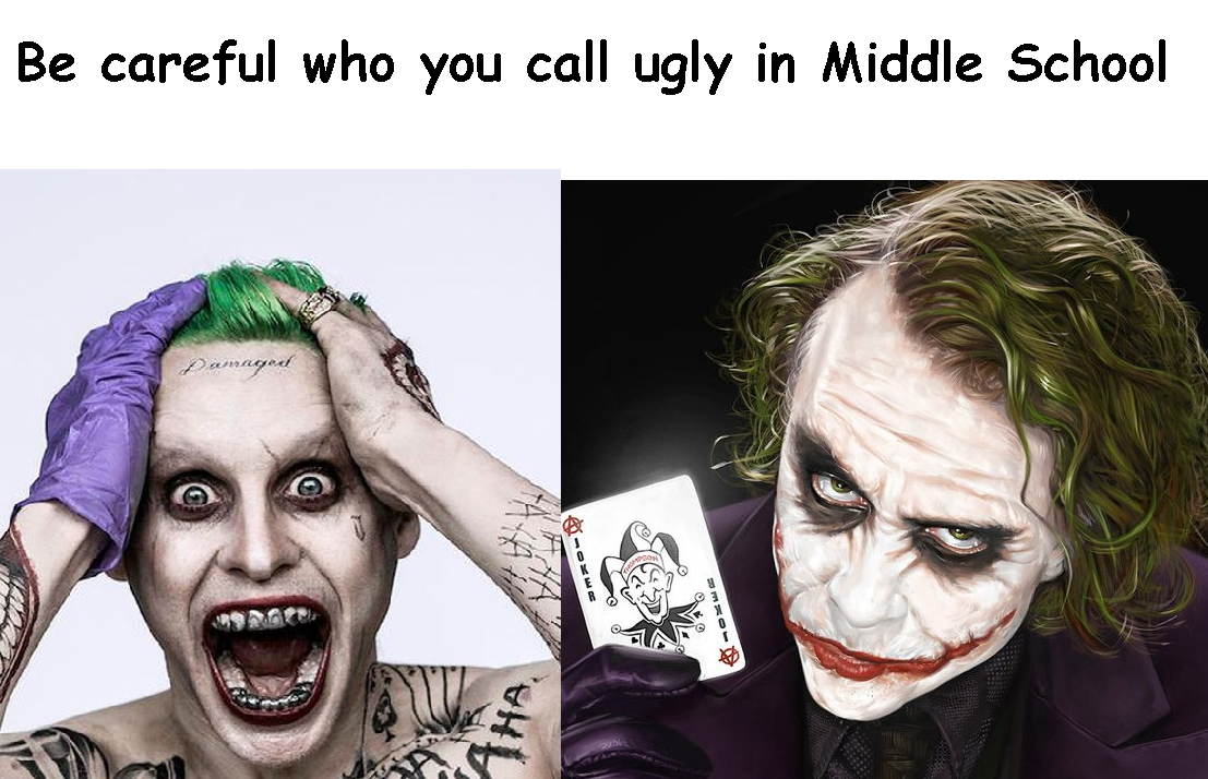 call ugly in Middle School 