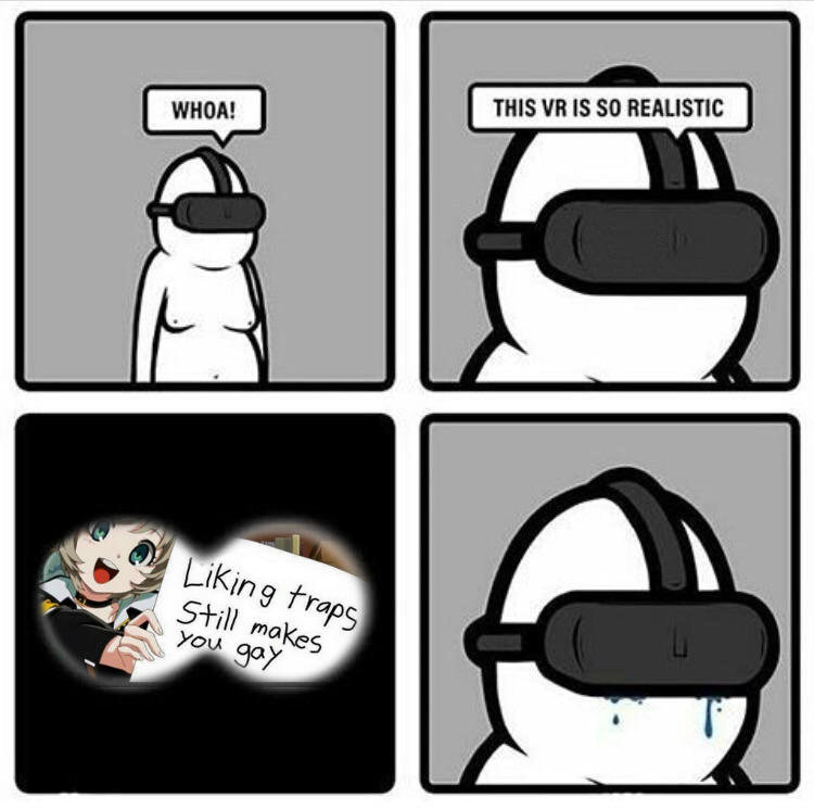 Traps Are Gay This Vr Is So Realistic Know Your Meme