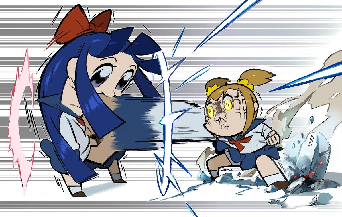 Popuko Punch! Pop Team Epic Know Your Meme