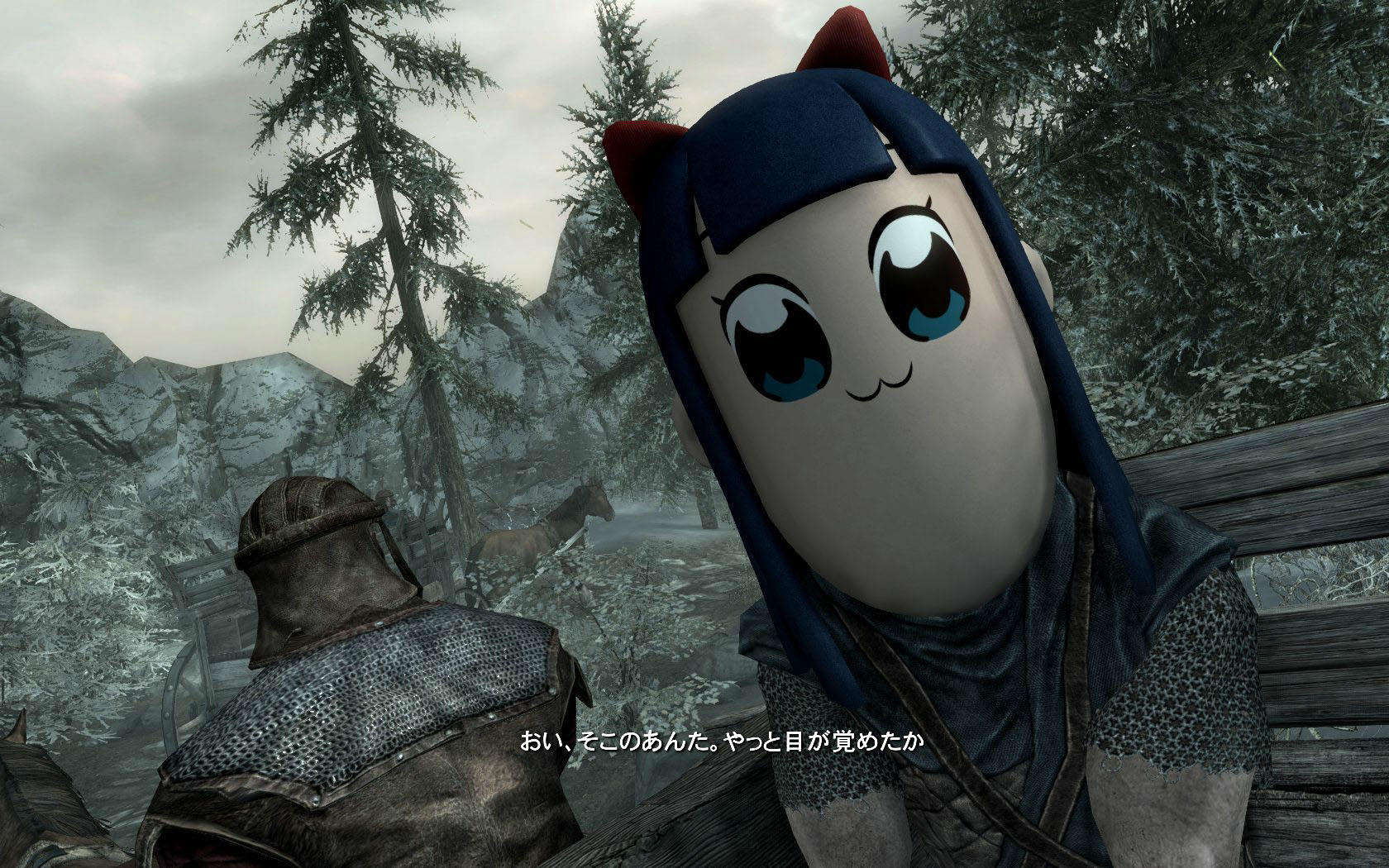 Pop Team Helmet Mod Pop Team Epic Know Your Meme