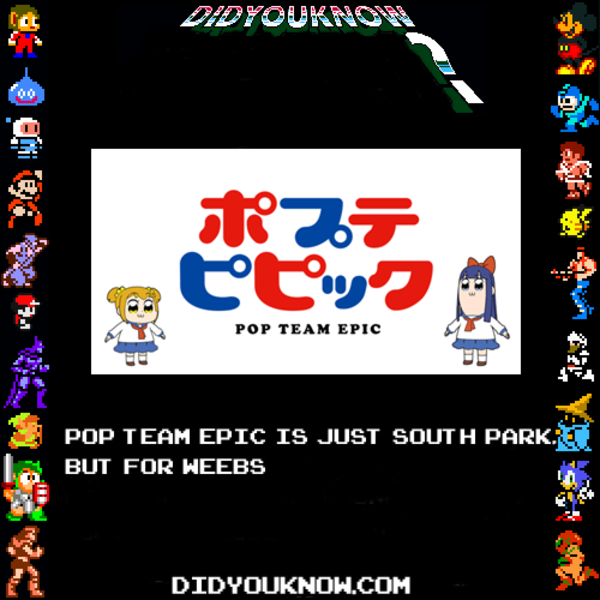 Wow! I never knew! | Pop Team Epic | Know Your Meme