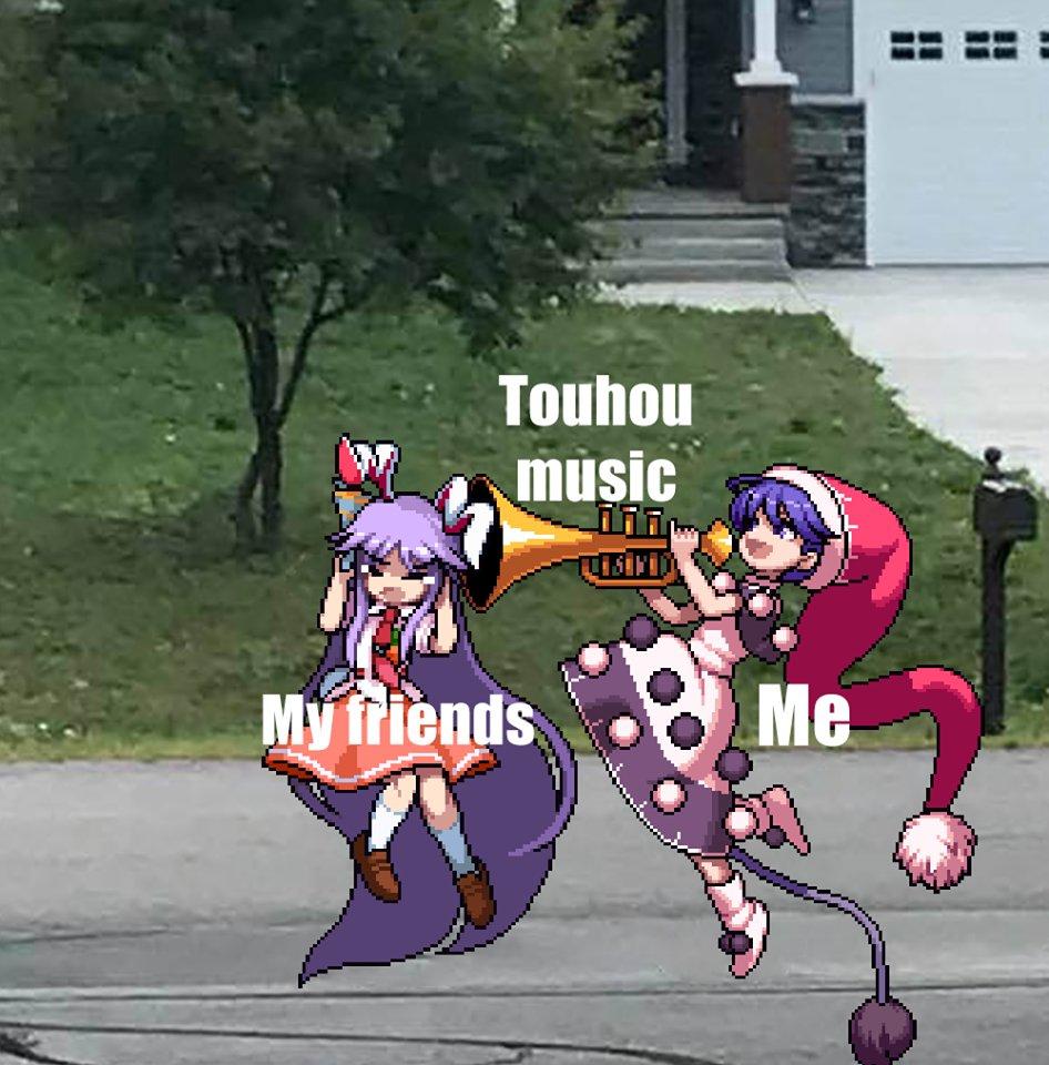 When I share touhou music to my friends Trumpet Boy Know Your Meme
