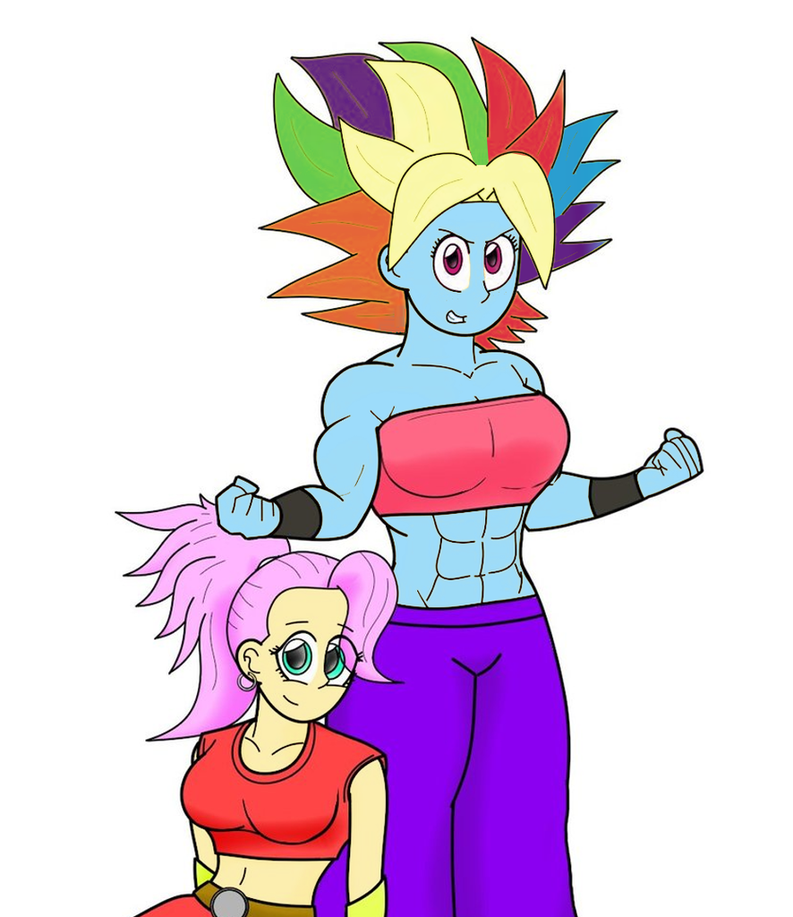 Kale and Caulifla Dragon Ball Know Your Meme