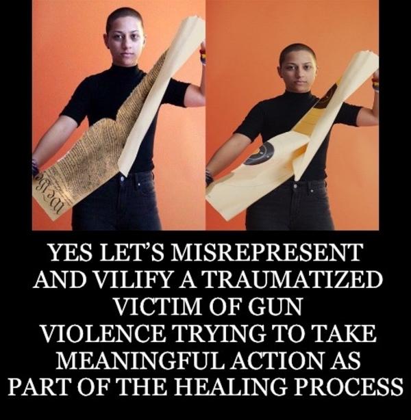 Photoshopped Vilification | Gun Control Debate | Know Your Meme