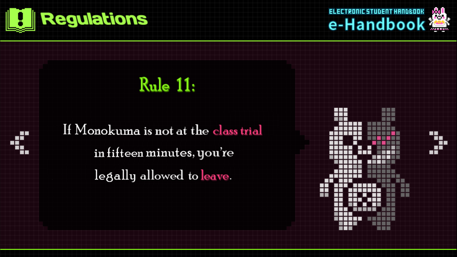 A New Rule Has Been Added To The E Handbook Danganronpa Know Your Meme a-new-rule-has-been-added-to-the-e-handbook-danganronpa-know-your-meme