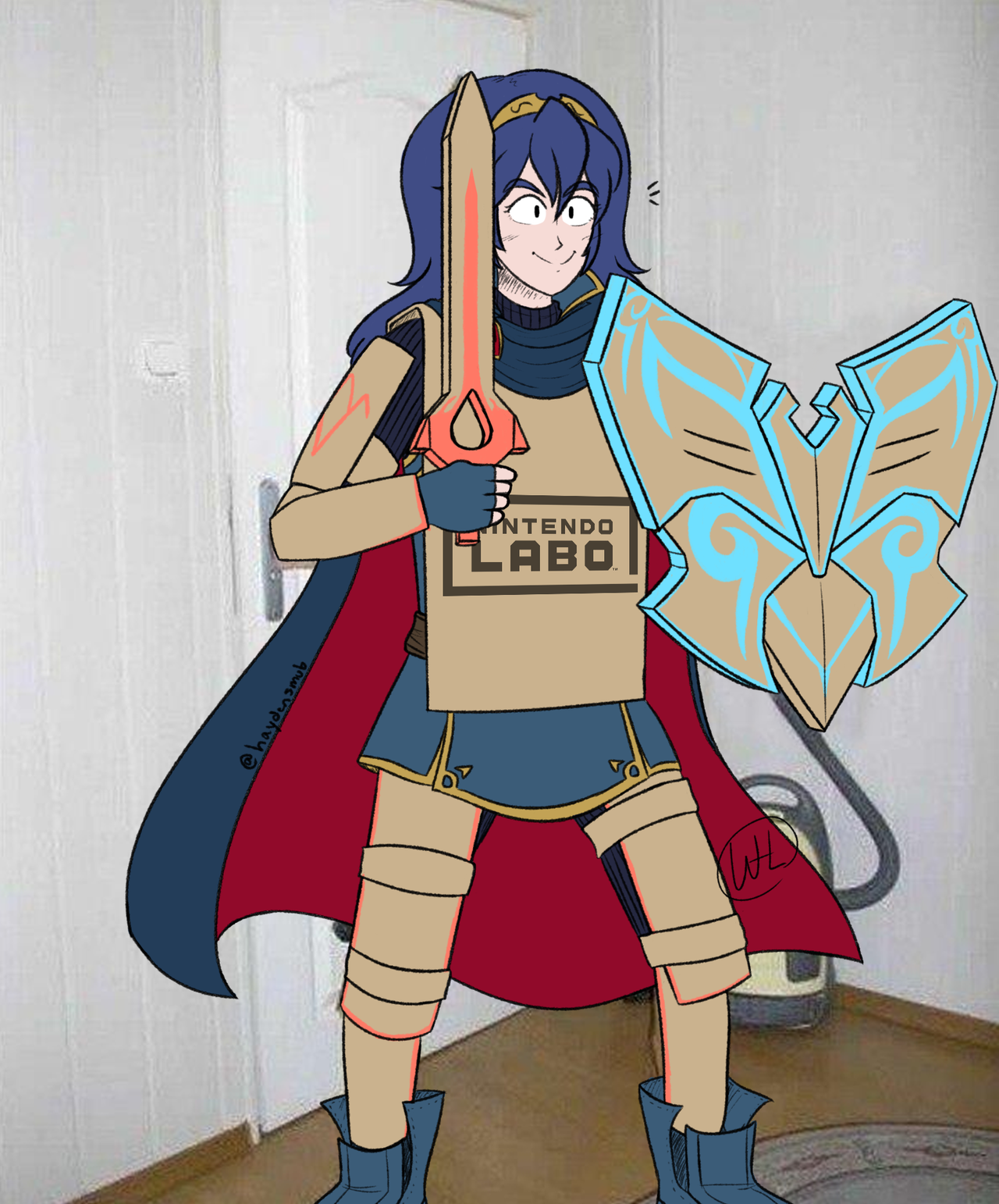 It’s Lucina's birthday and the Nintendo Labo comes out today so ...