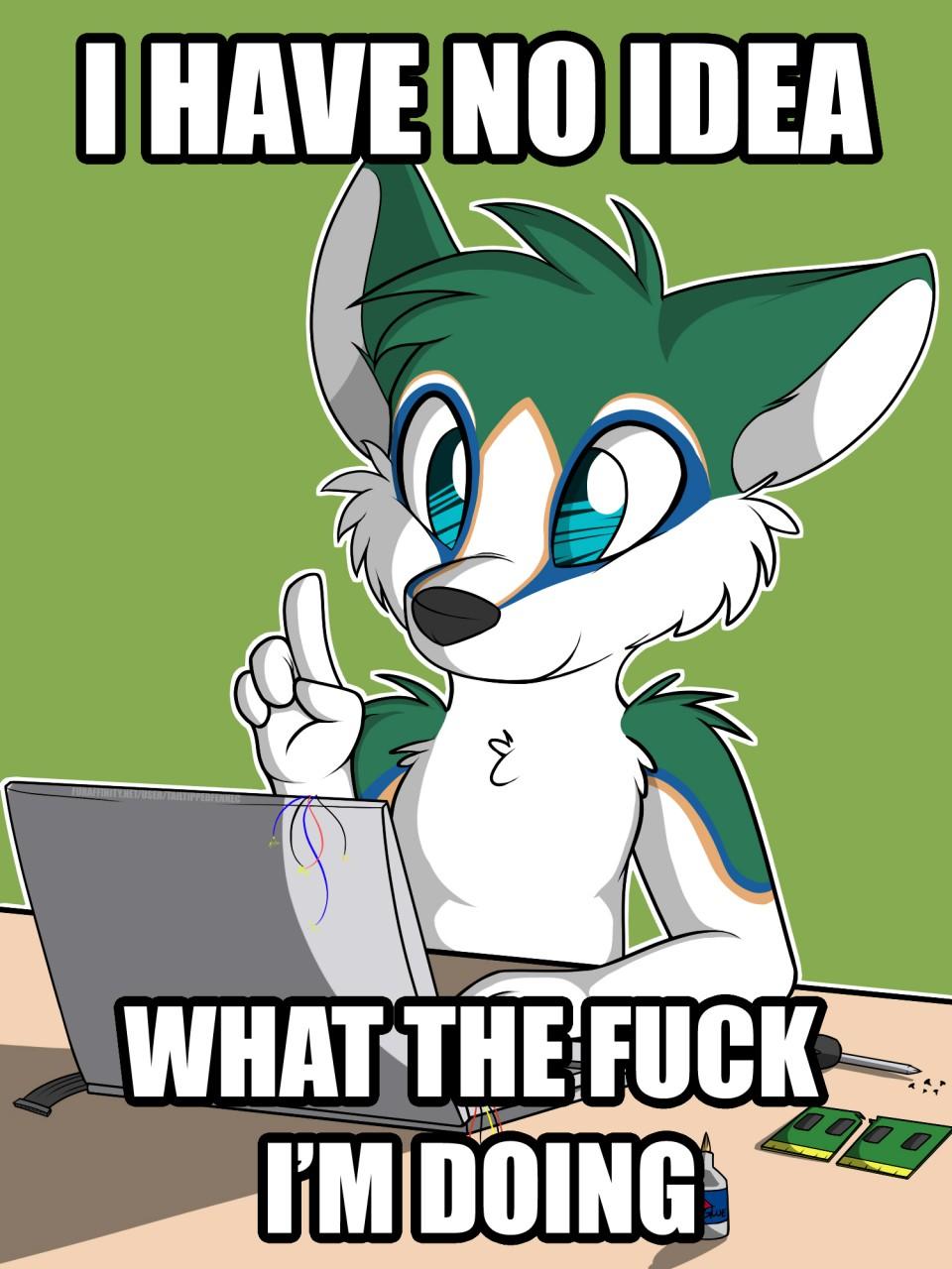 Tech support Furries Know Your Meme photo