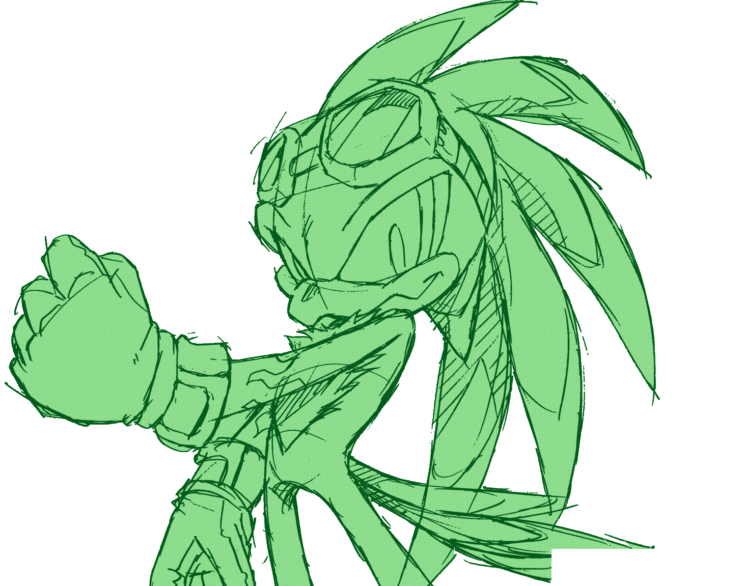 Jet sketch 2 | Sonic the Hedgehog | Know Your Meme