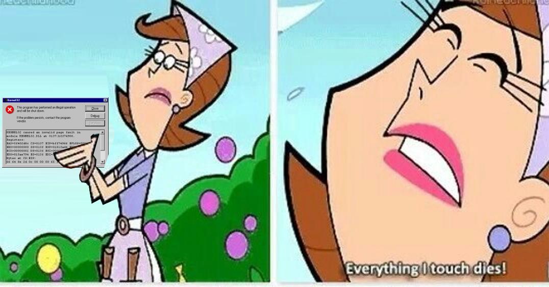 Everything I touch dies! | ShitpostBot 5000 | Know Your Meme