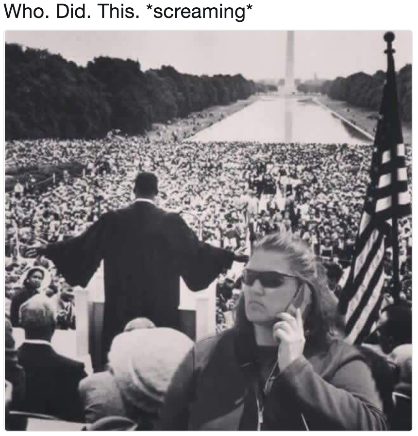 Who. Did. This. *screaming* BBQ Becky Know Your Meme