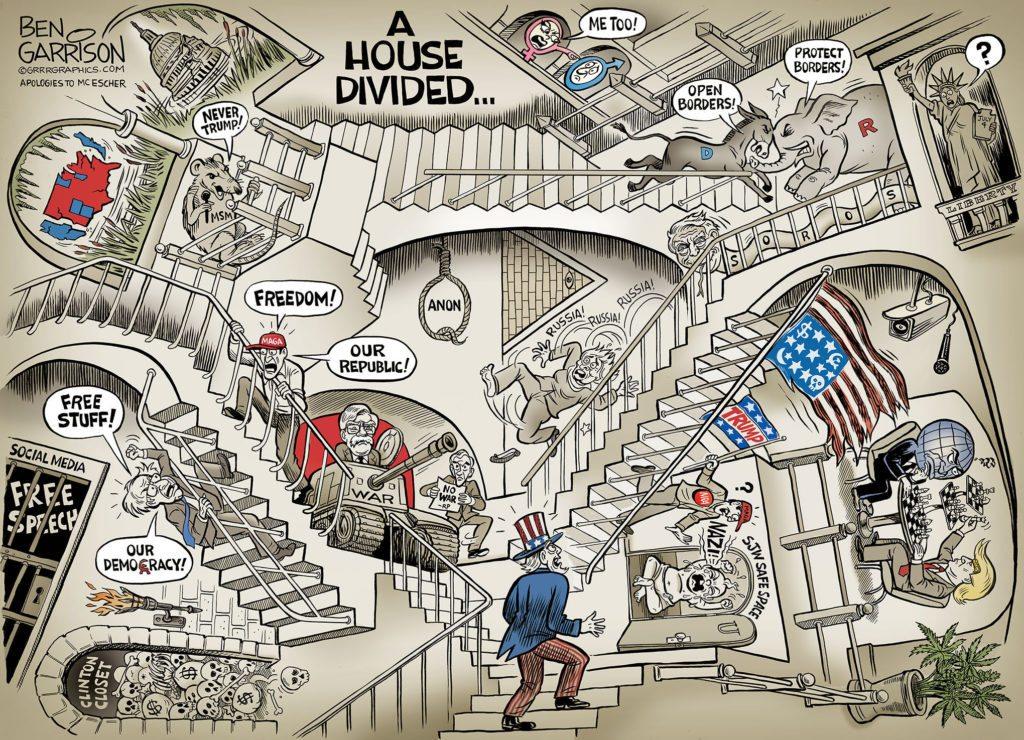 A House Divided Ben Garrison Know Your Meme