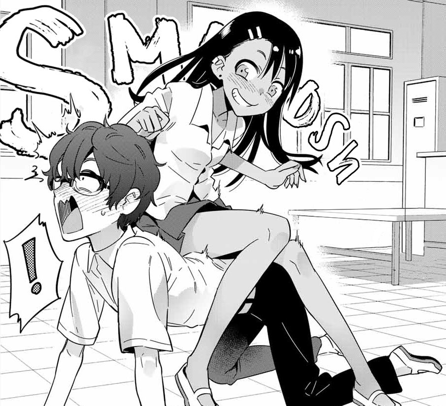 ijiranaide nagatoro-san, 774, hayase nagatoro, hachiouji naoto, sitting, si...