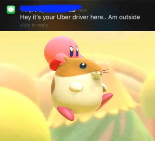 Rick The Hamster Uber Hey It S Your Uber Driver Know Your Meme