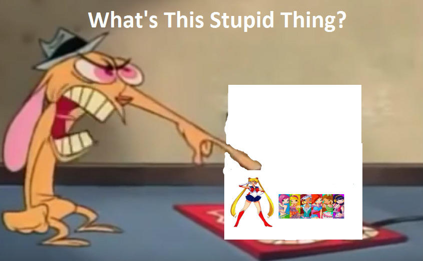 Someone hates anime The Ren and Stimpy Show Know Your Meme