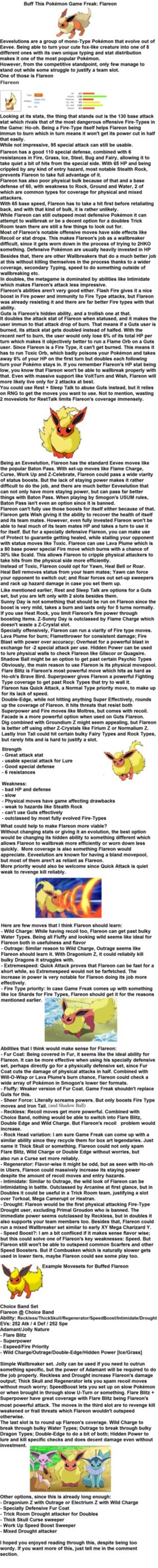 Buff This Pokemon Game Freak Flareon Eevee Know Your Meme
