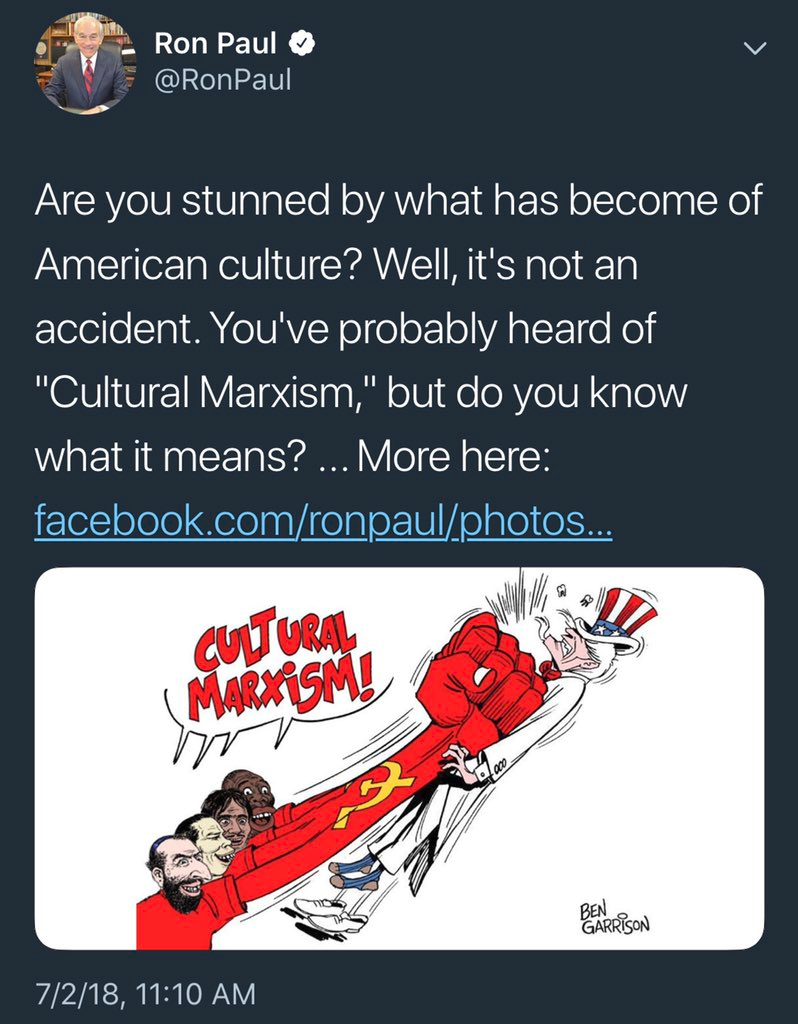 Lol Ron Paul Cultural Marxism Know Your Meme