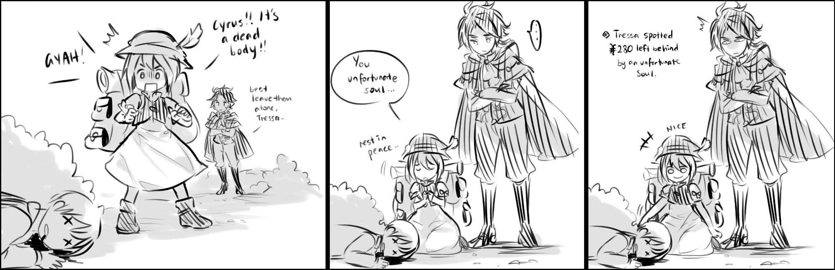 It's not like they need it." | Octopath Traveler | Know Your Meme