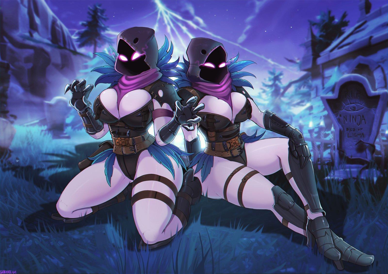 Female Raven Fortnite Know Your Meme 