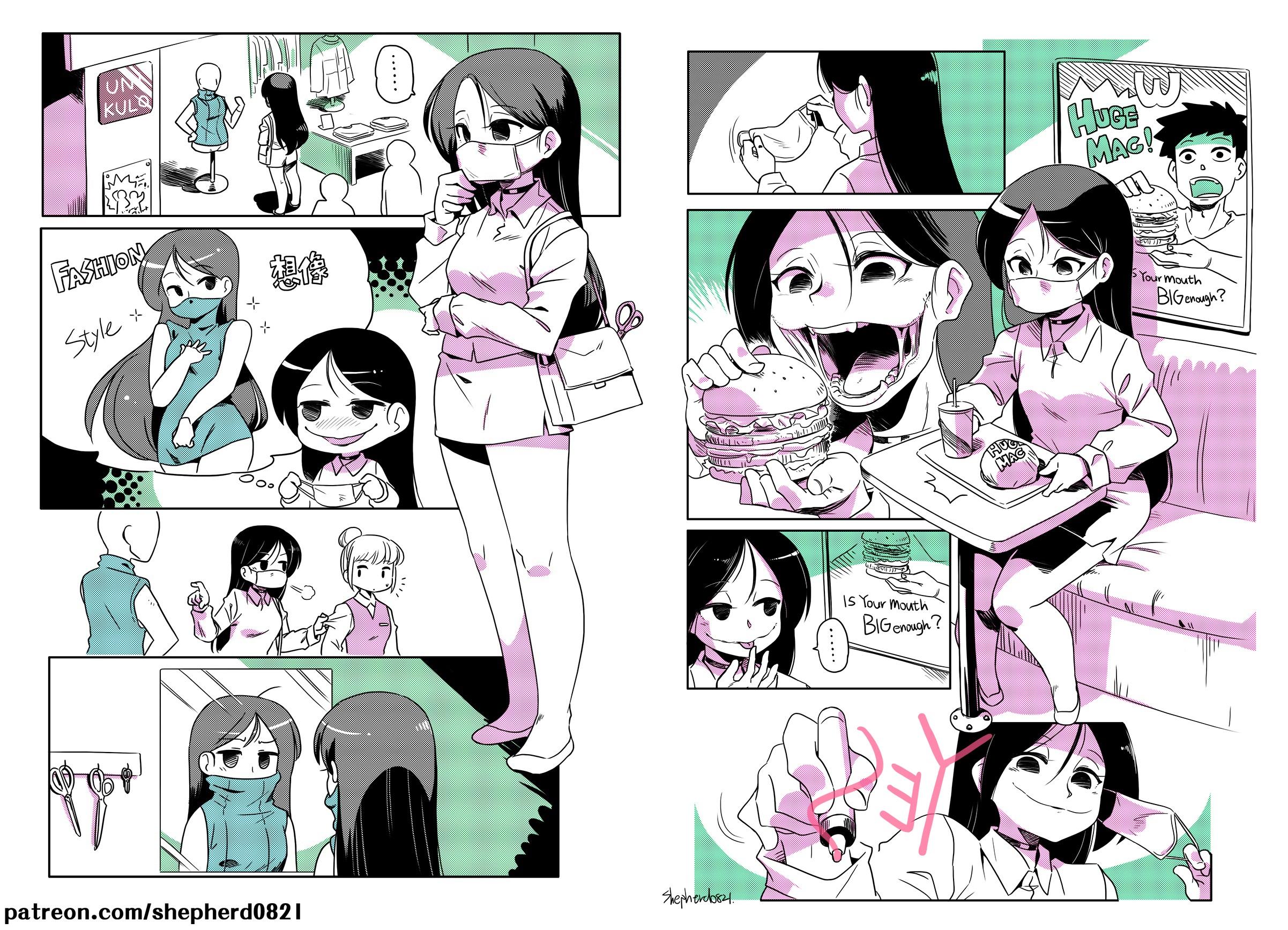 Modern Mogal 2 3 The Cleft Mouth Woman By Shepherd0821 Monster Girls Know Your Meme