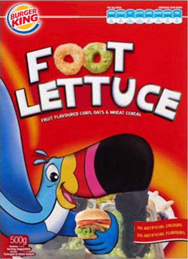 Foot Loops Burger King Foot Lettuce Know Your Meme
