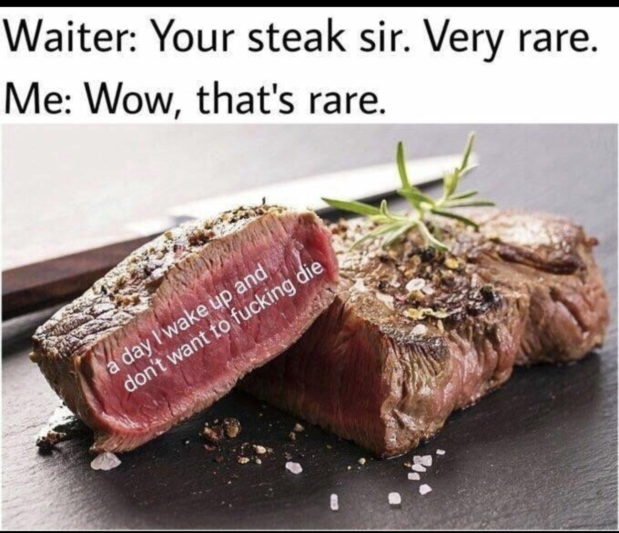 So rare