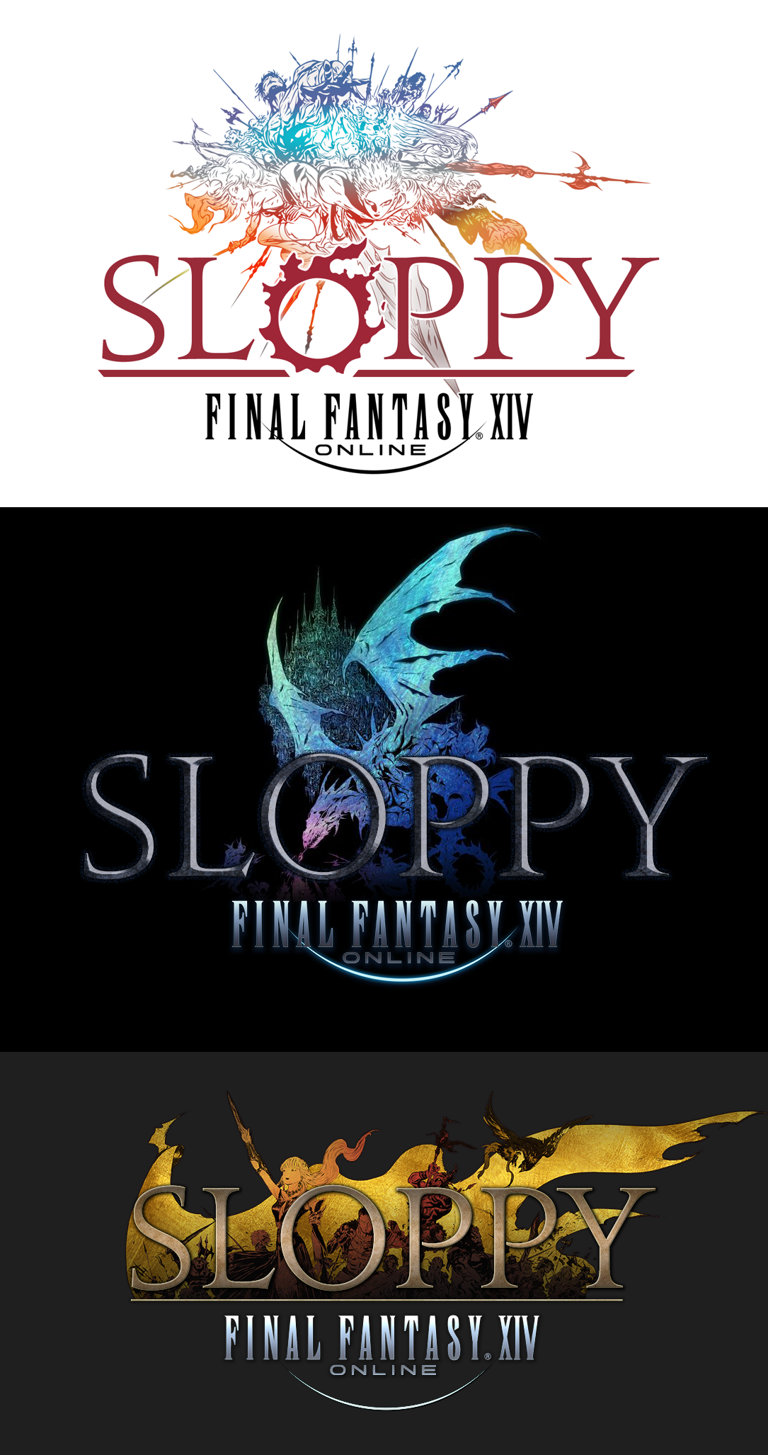 ffxiv shadowbringers logo on Titles Are Sloppy Final Fantasy Xiv Know Your Meme
