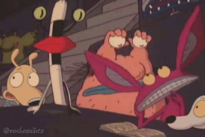 Rocko Style Change ahh Real Monsters Nickelodeon Know Your Meme