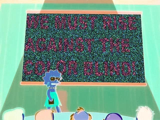 Helping My Color Blind Friends Lisa Simpson S Presentation Know Your Meme Helping My Color Blind Friends Lisa Simpson S Presentation Know Your Meme