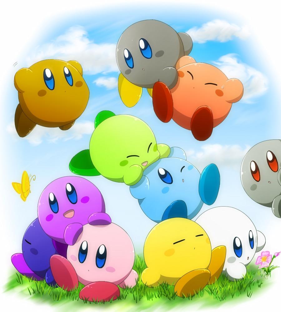 Colorful Kirbies Kirby Know Your Meme