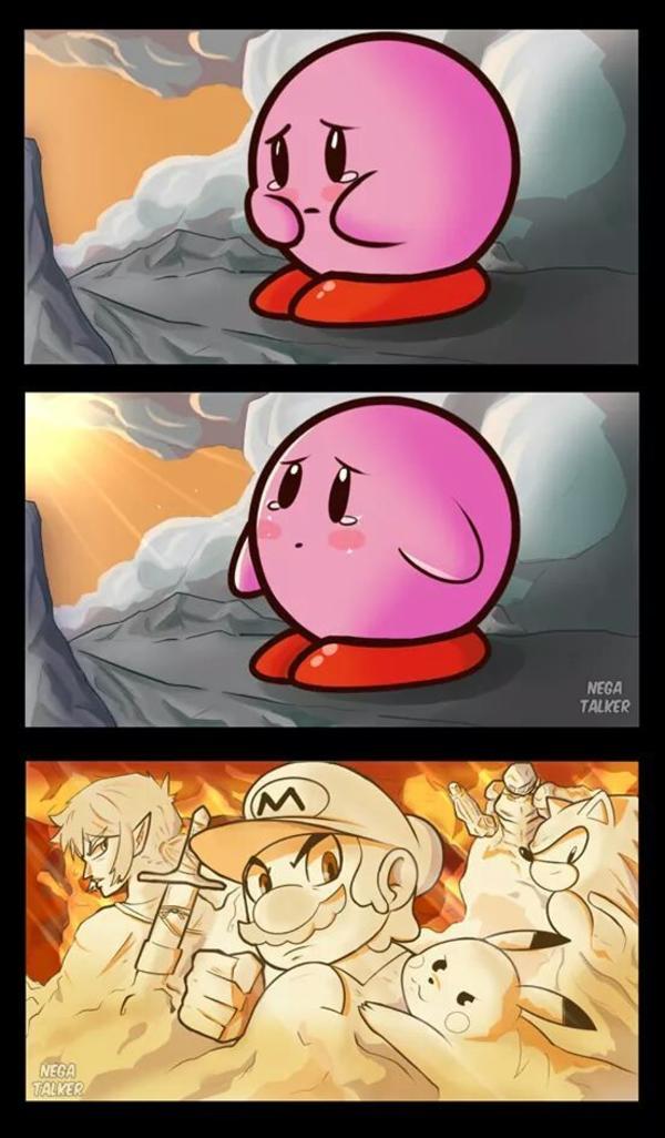 Kirby's Bizarre Adventure Everyone Is Dead Except Kirby Know Your Meme