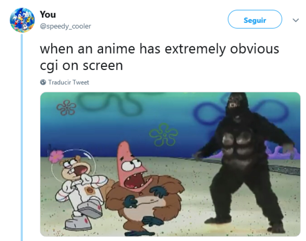 When An Anime Has Extremely Obvious Cgi On Screen Anime Manga Know Your Meme