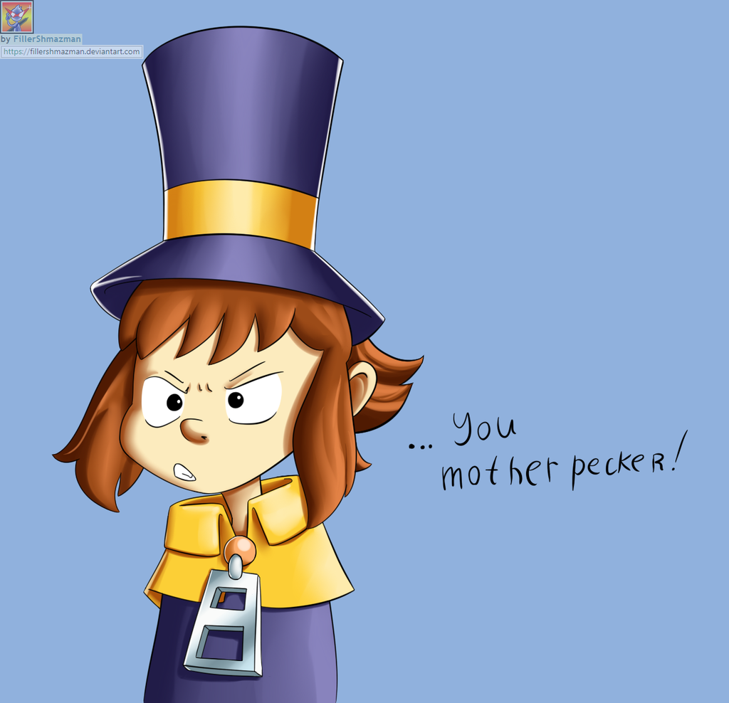 Hat Kid swearing A Hat in Time Know Your Meme