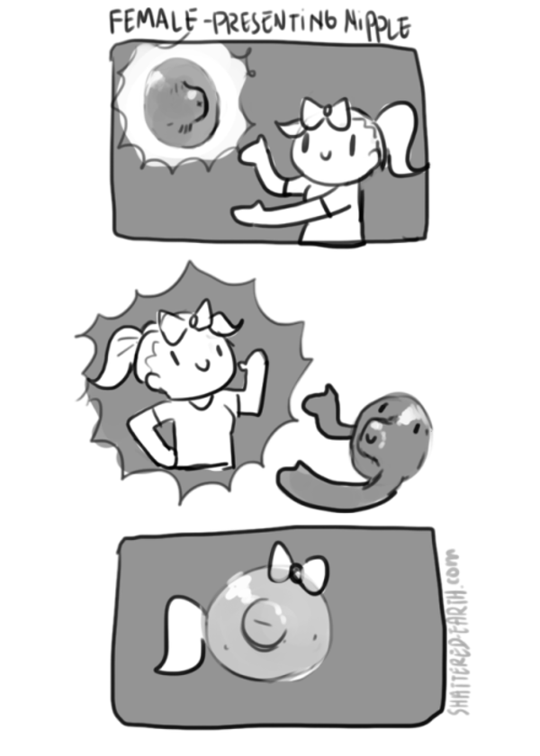 Comic Female Presenting Nipples Know Your Meme