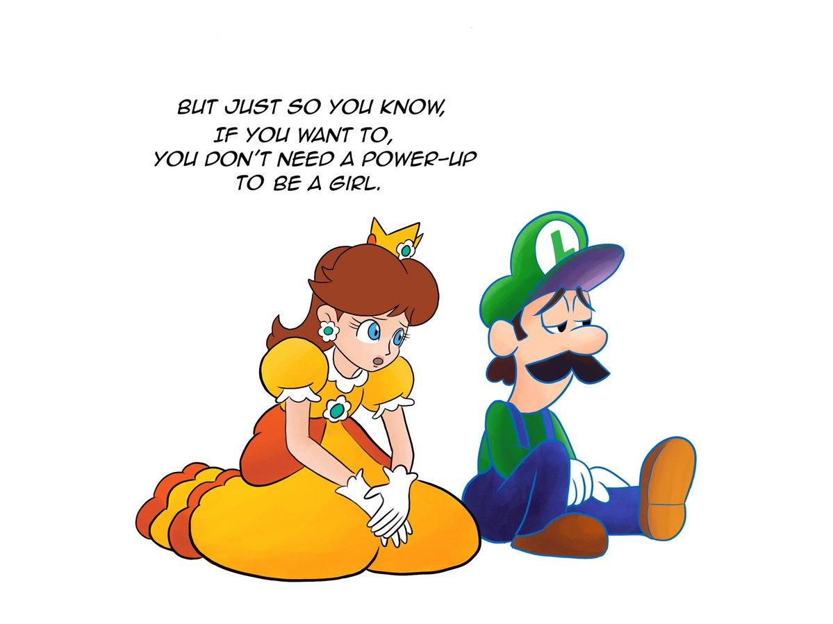 Power Up Trans Luigi Know Your Meme