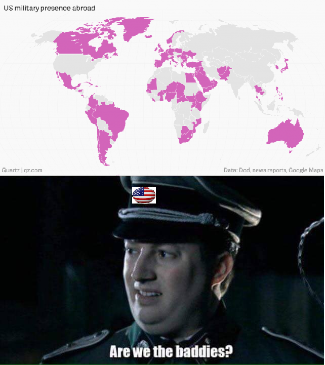Military Presence Are We The Baddies Know Your Meme Military presence are we the baddies know your meme