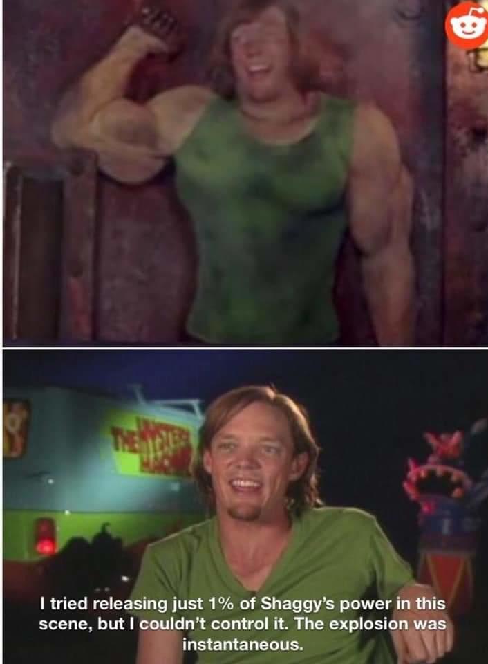 crazy | Shaggy's Power | Know Your Meme