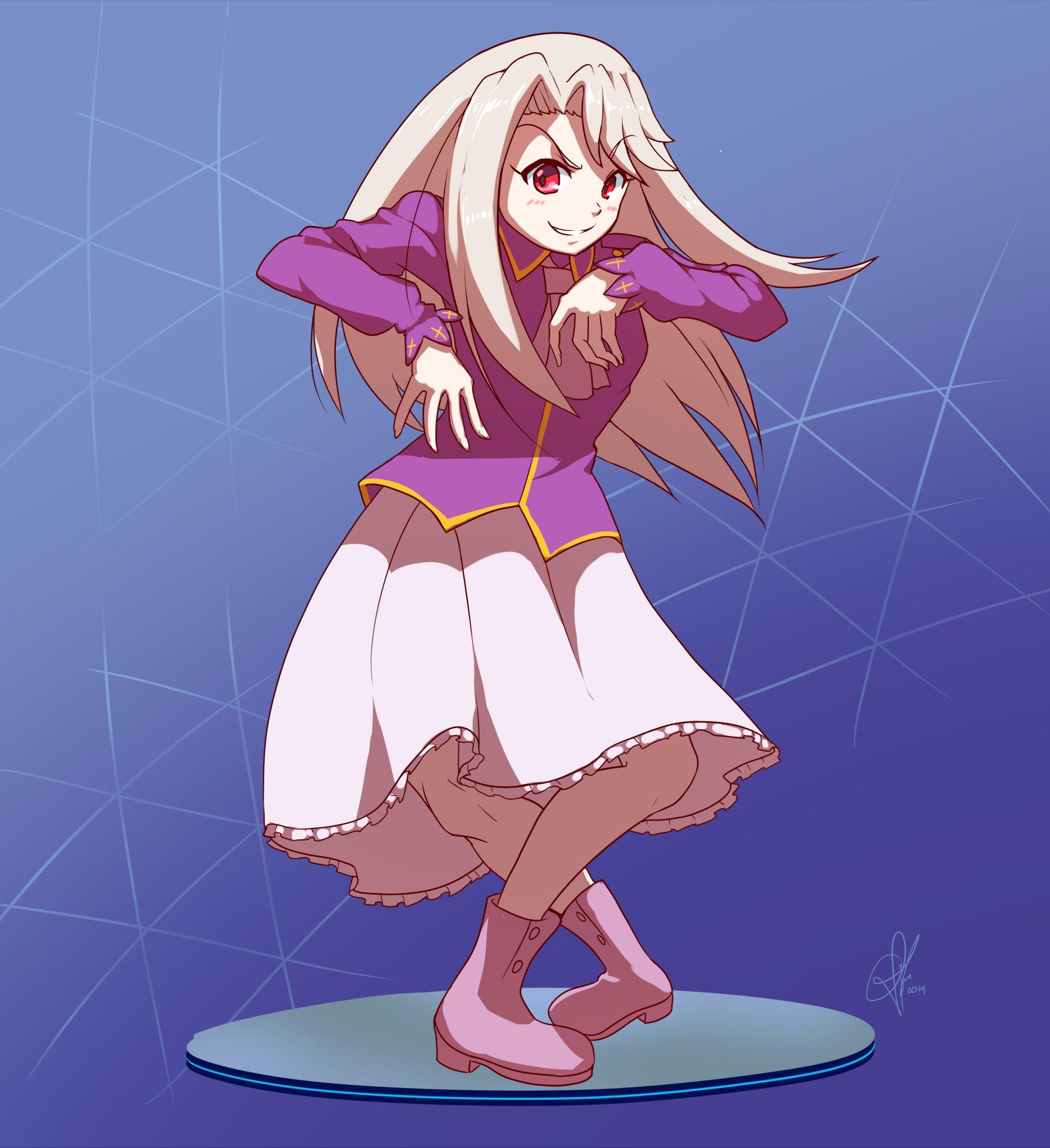 fortnite default dance illya default dance - hime fortnite art