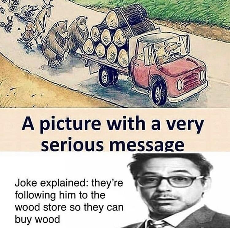 Wow the wood store !! 🙀😎 | Robert Downey Jr.'s Comments | Know Your Meme Wow the wood store !! 🙀😎 | Robert Downey Jr.'s Comments | Know Your Meme