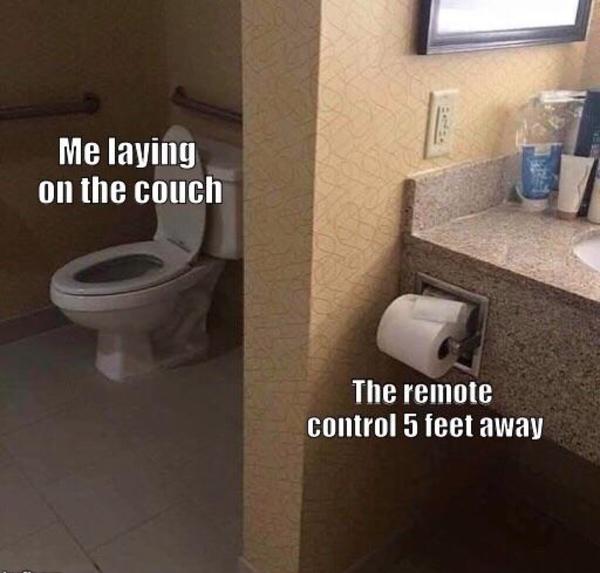 Remote The Great Toilet Paper Debate Know Your Meme