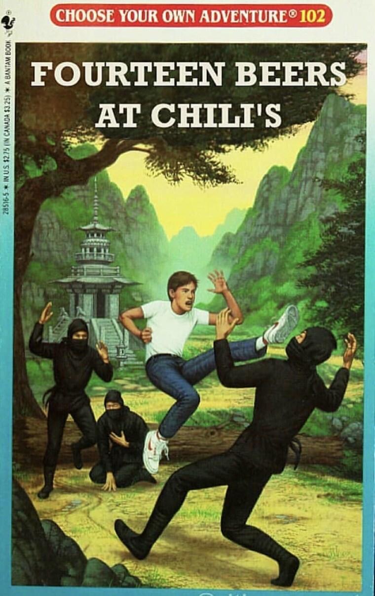 Chooser your own adventure parody Children's Book Cover Parodies