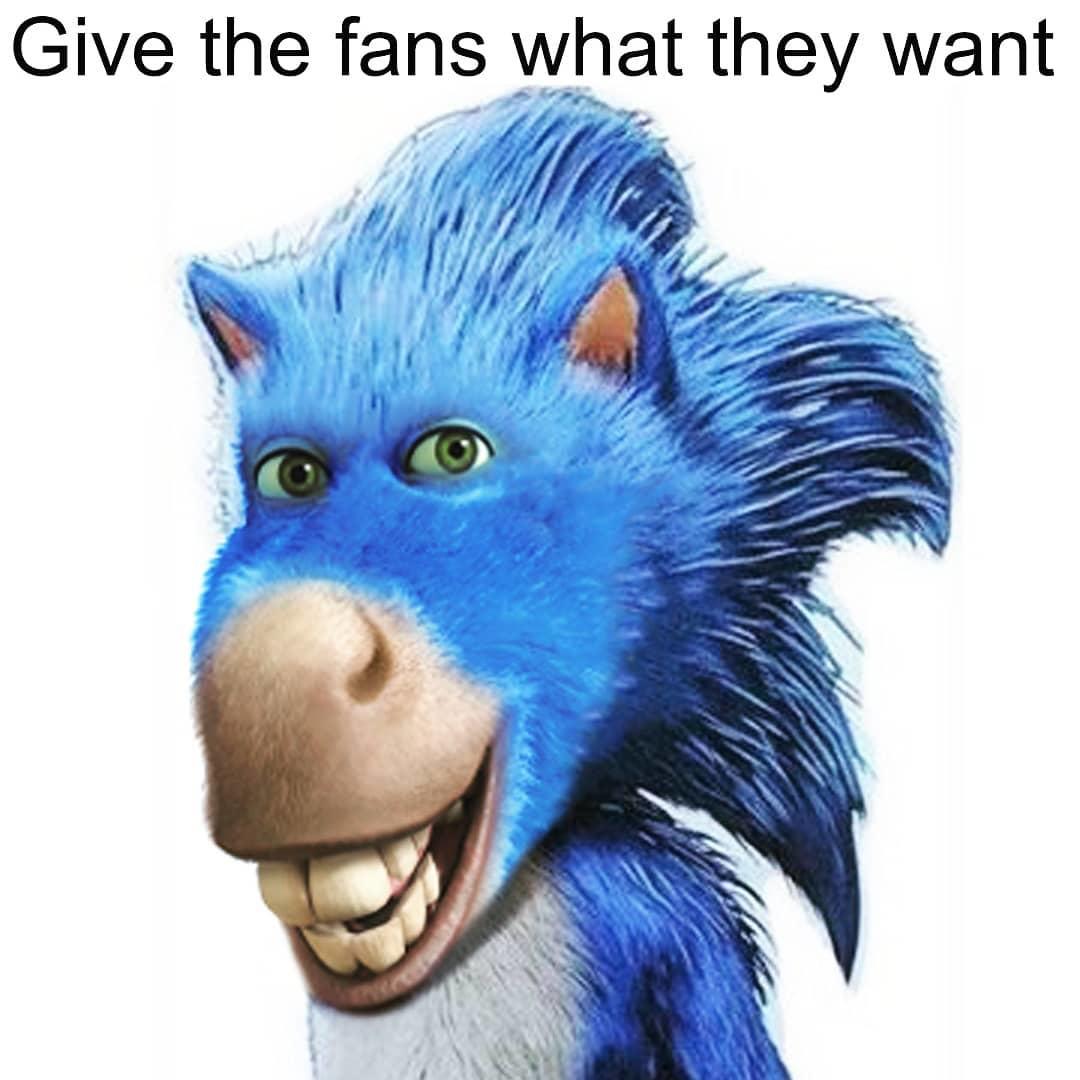 I Mean Come On CGI Sonic Edits Know Your Meme
