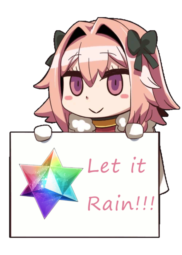 Let It Rain Fate Grand Order Know Your Meme