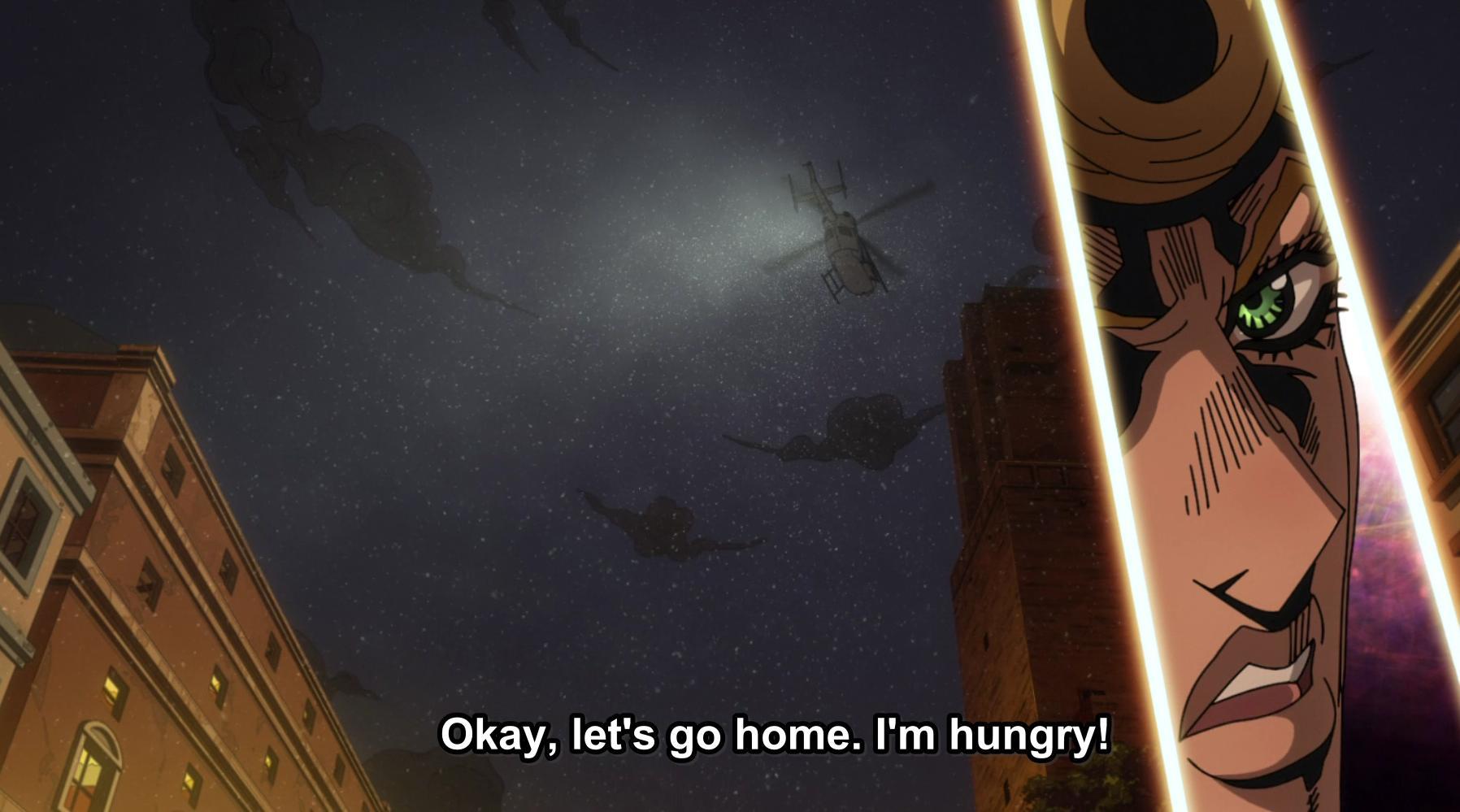 jojo vento aureo crunchyroll