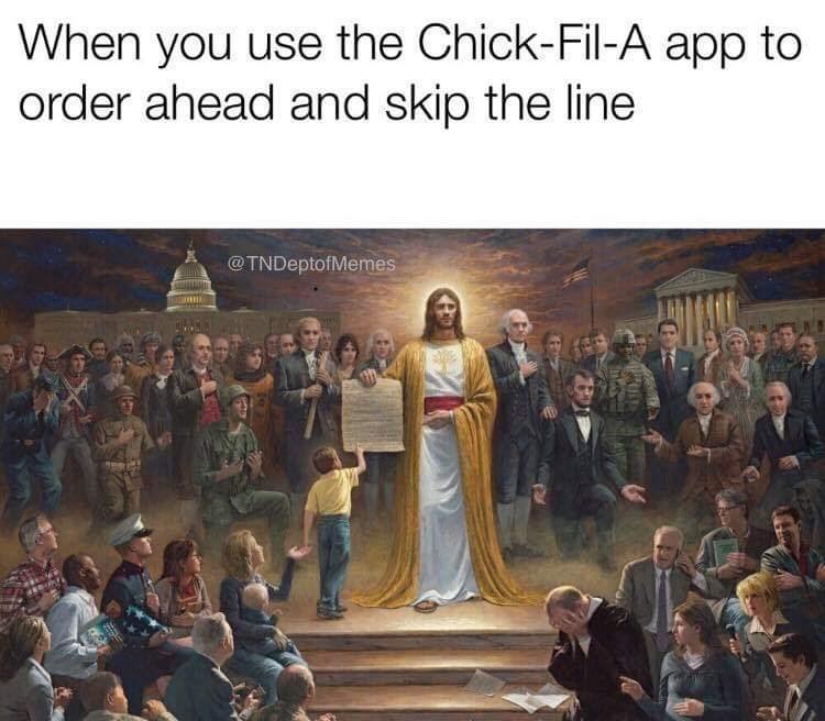 Chick Fil A Jesus Know Your Meme