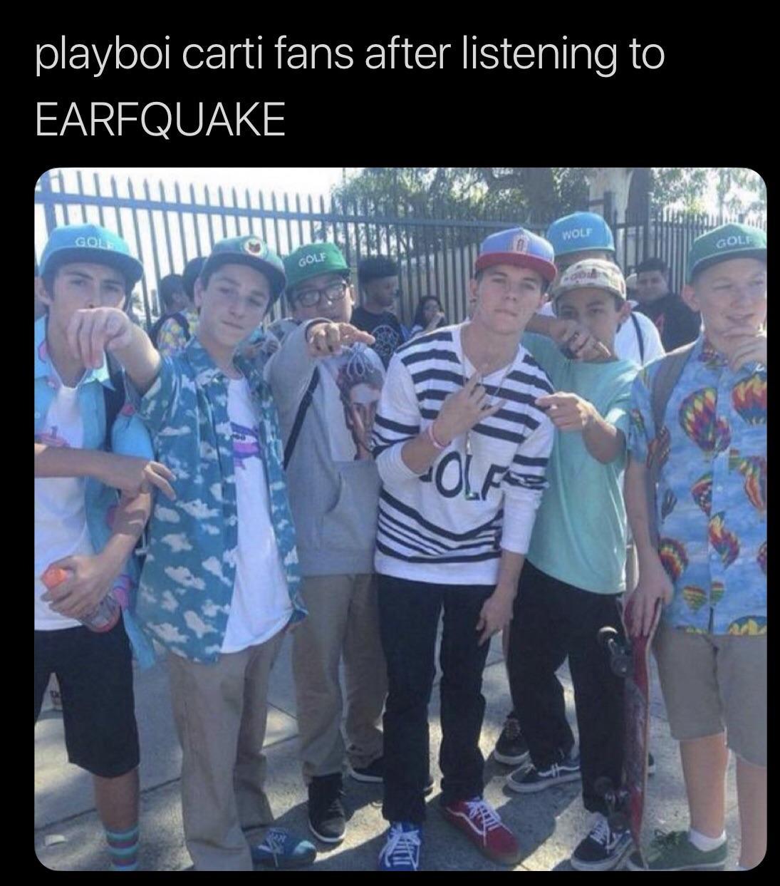 20092012 OF fans wya? Tyler, the Creator's "Earfquake" Know Your Meme