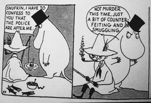 The police are after Moominpappa | Moomins | Know Your Meme