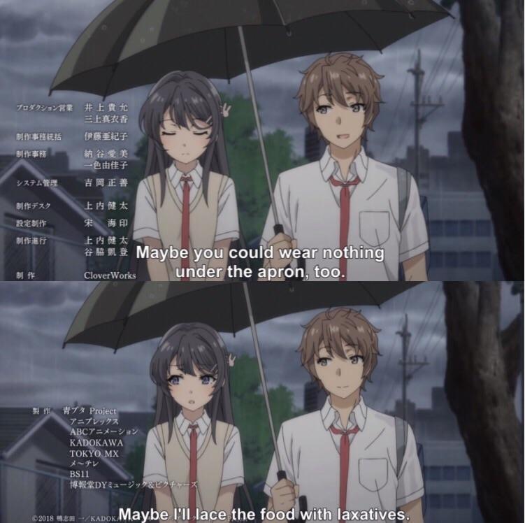 anime_irl | Rascal Does Not Dream of Bunny Girl Senpai | Know Your Meme