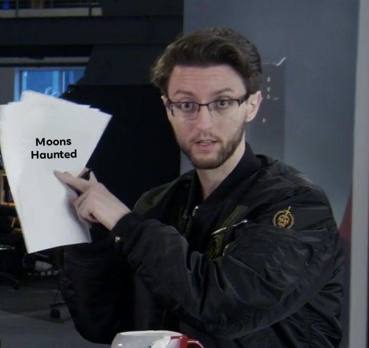 Holding Paper | Moon's Haunted | Know Your Meme